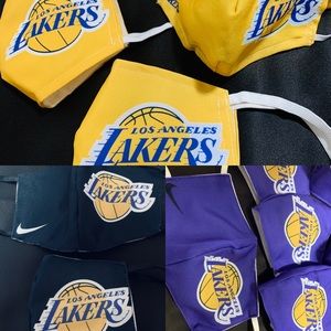 LA LAKERS FACEMASK ADULT M/L